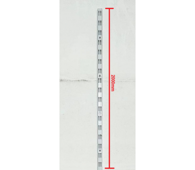 Adjustable Steel Shelving Rail (2000mm) v2